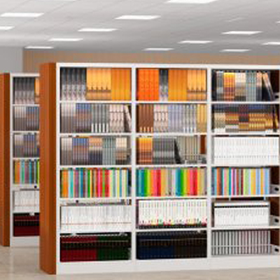 Do you have a standard size for school library shelves?