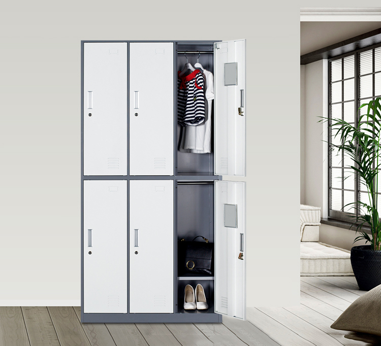  custom - made six - door steel locker 